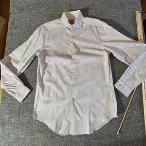 Van Heusen Slim Fit Wrinkle-Free Dress Shirt - Size M